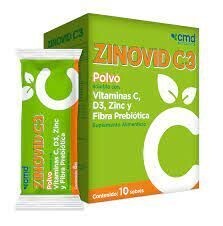 Zinovid C3 Polvo Efervecente 10 Sobres Zinovid C3 Polvo Efervecente 10 Sobres