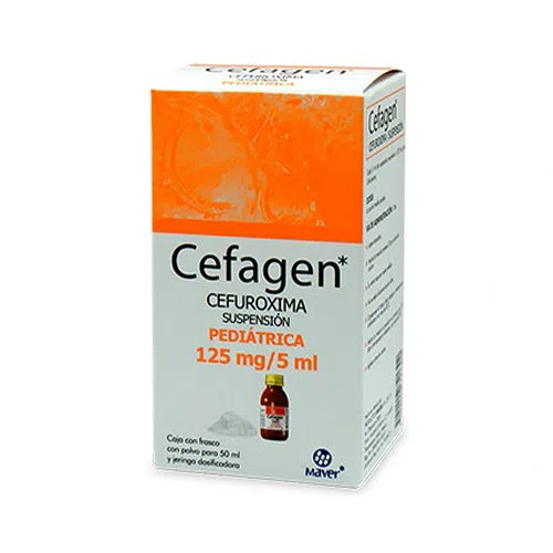 Cefagen 125mg Suspensión oral 50mL Cefagen 125mg Suspensión oral 50mL