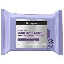 Toallitas desmaquillantes Neutrogena Night Calming 25 piezas Toallitas desmaquillantes Neutrogena Night Calming 25 piezas