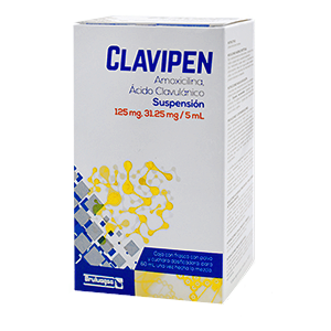 Clavipen 125/31.25mg Suspensón Oral