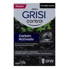 Jabón Axel Control Carbón Activado Cutaneo Grisi 100g Jabón Axel Control Carbón Activado Cutaneo Grisi 100g