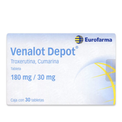 Venalot Depot oral 30 Tabletas