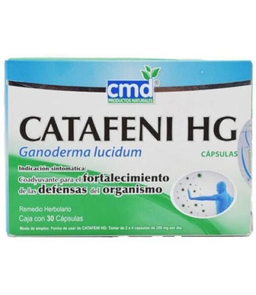 Catafeni HG oral  30 Cápsulas