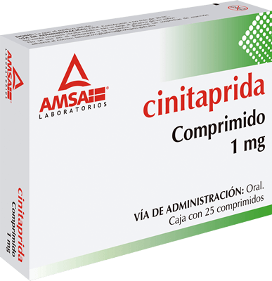 Cinitaprida 1mg oral 25 comprimidos