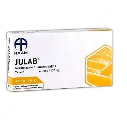 Julab 400/100mg oral  16 Tabletas