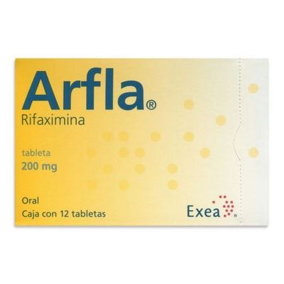 Arfla 200mg oral 12 tabletas