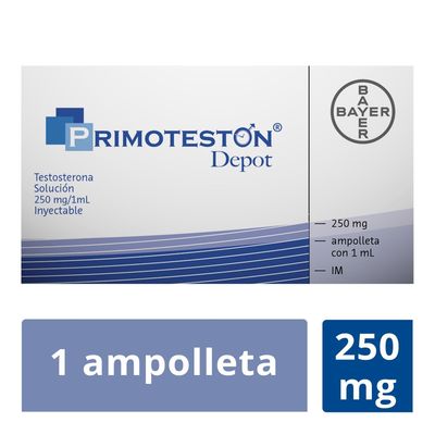 Primotestón Depot Solución Inyectable I:M 250mg Primotestón Depot Solución Inyectable I:M 250mg