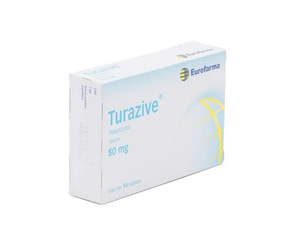 Turazive 80mg oral 28 Tabletas