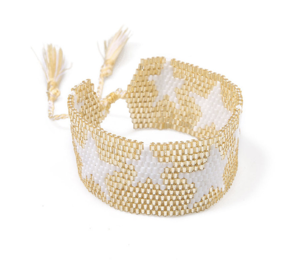 Superstar Bracelet White/Gold