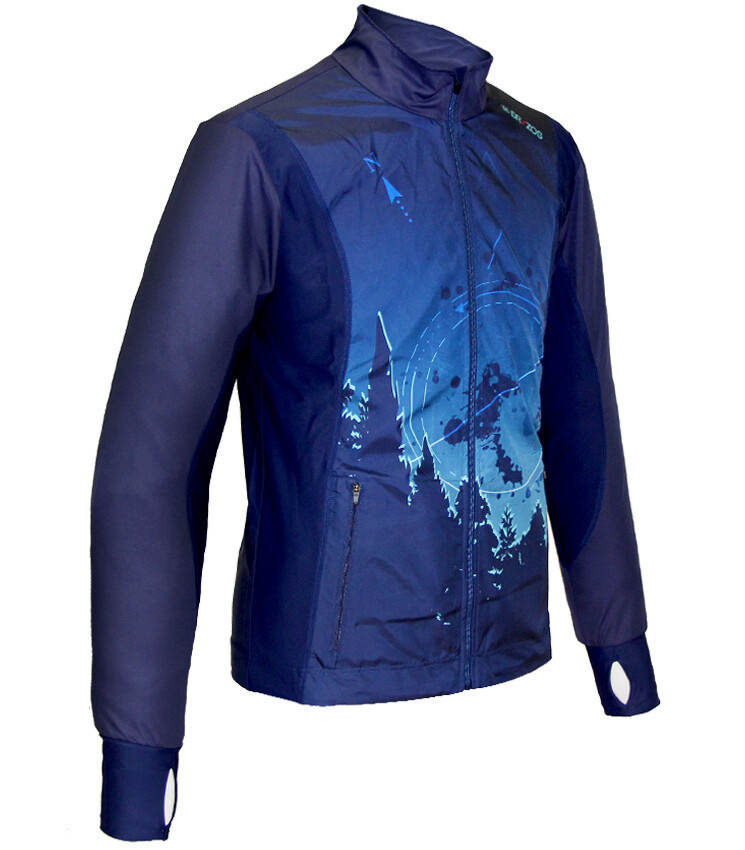 Lightweight jacket | Blue mountain