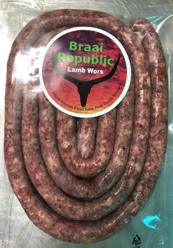 Lamb Wors per 500g (OUT OF STOCK)