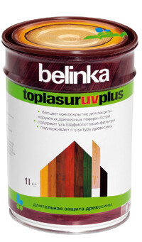 TOPLASUR UV PLUS (1 л.) - лазурное покрытие