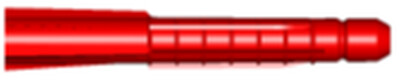 Дюбель ПРОМ упак 6х51 тип "U" потолочный, красный (1000 шт.)