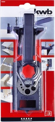 Приспособление - кондуктор "Dubelprofi" (3-12 мм) для сверления серий отверстий под шканты (6,8,10 мм)