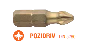Бита PZ-2 (25 мм) "ISOTIN" USH