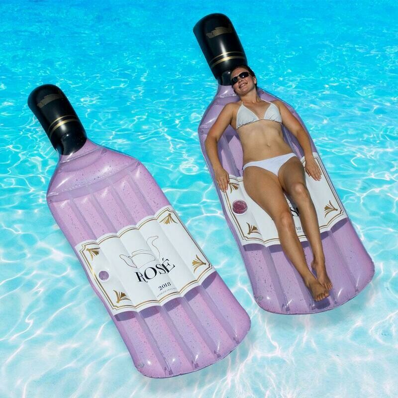 Rose Champagne Float