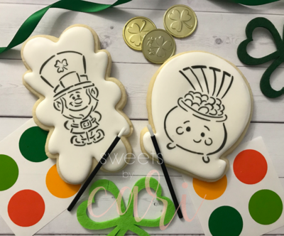 St Patty's Paint-Your-Own Cookies