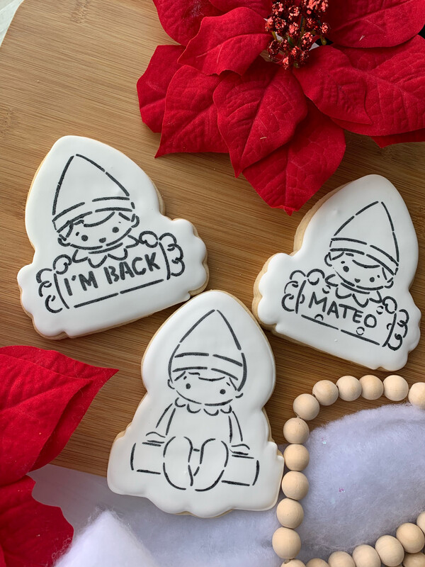 Elf Paint-Your-Own Cookies