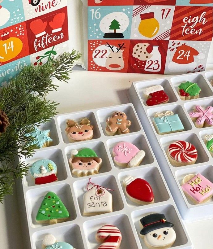 Cookie Advent Calendar - 24 Days