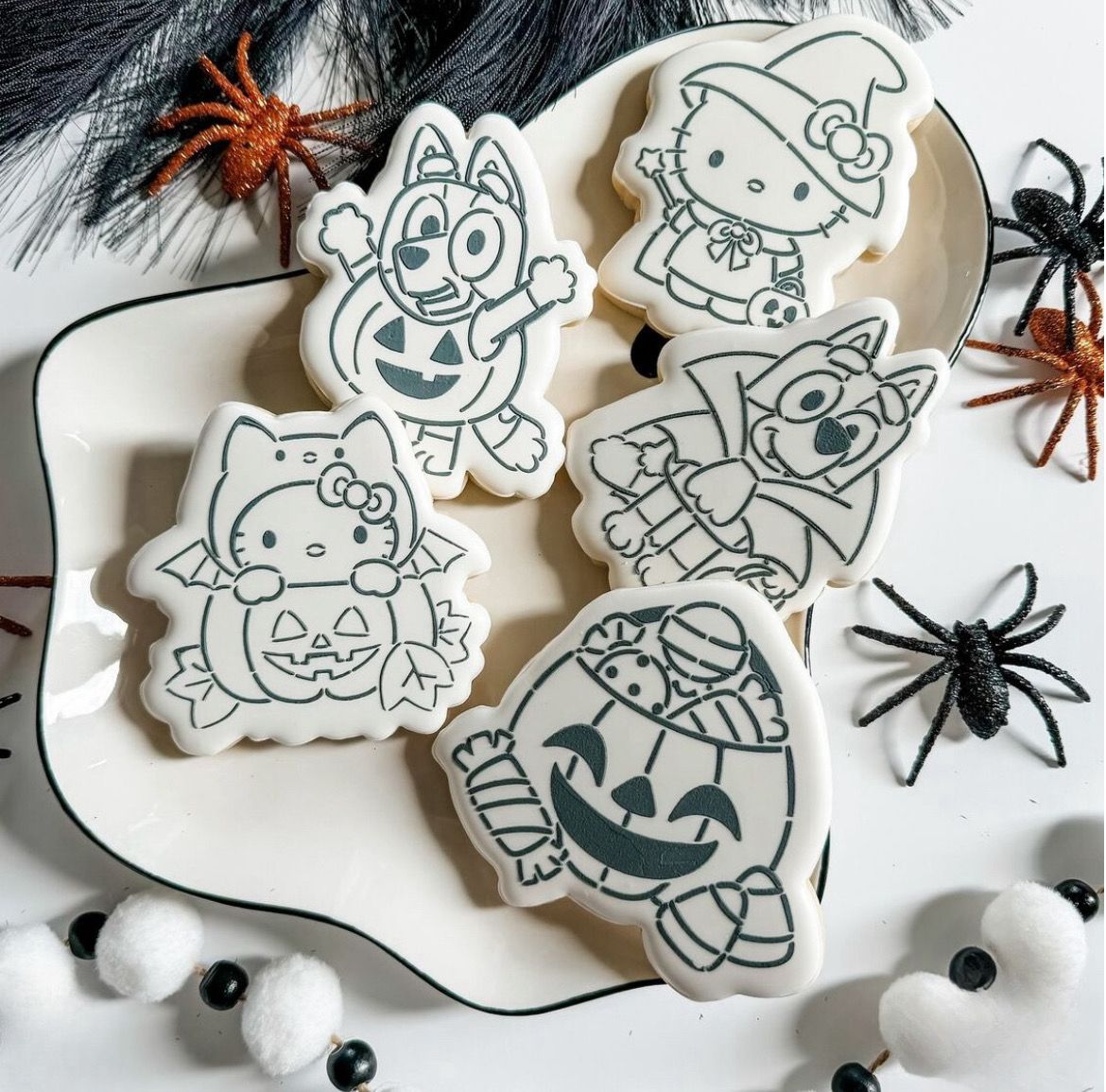 Halloween Add-On: Paint-Your-Own Cookies