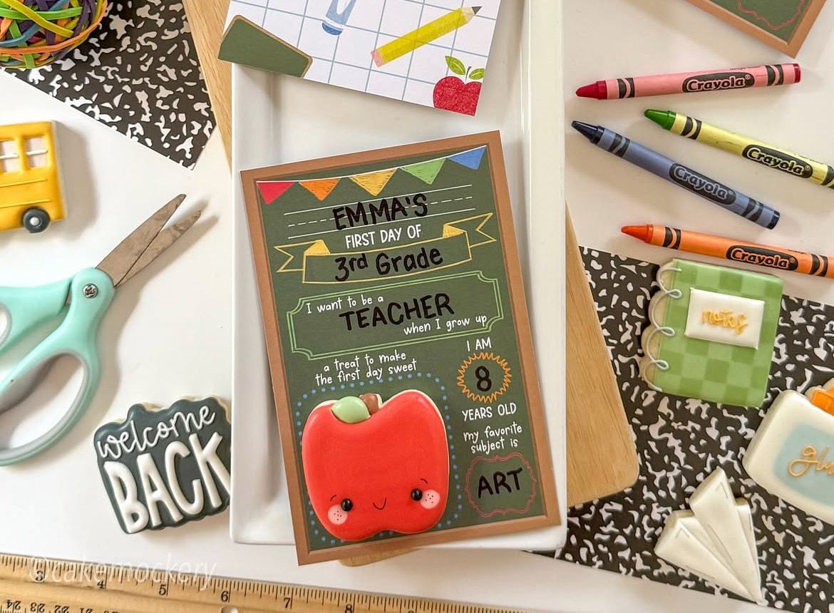 Back to School - About Me Minis