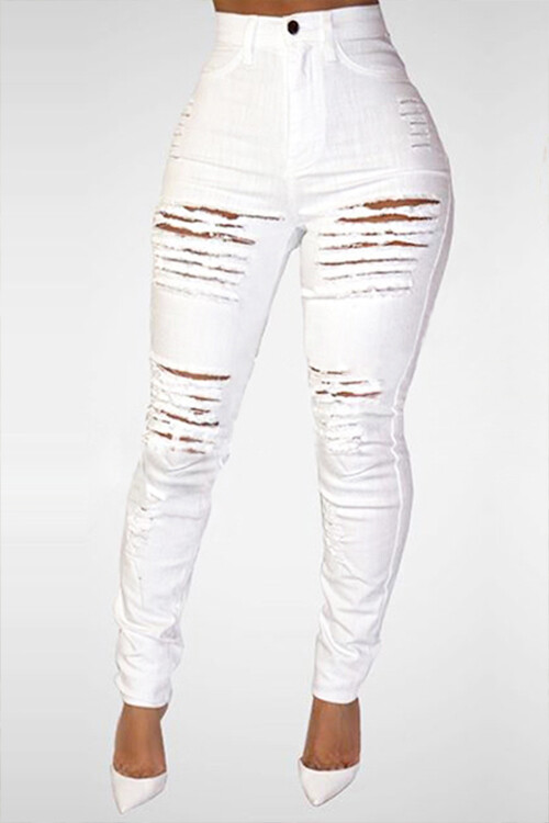 Extreme Drip Shredded Jeans