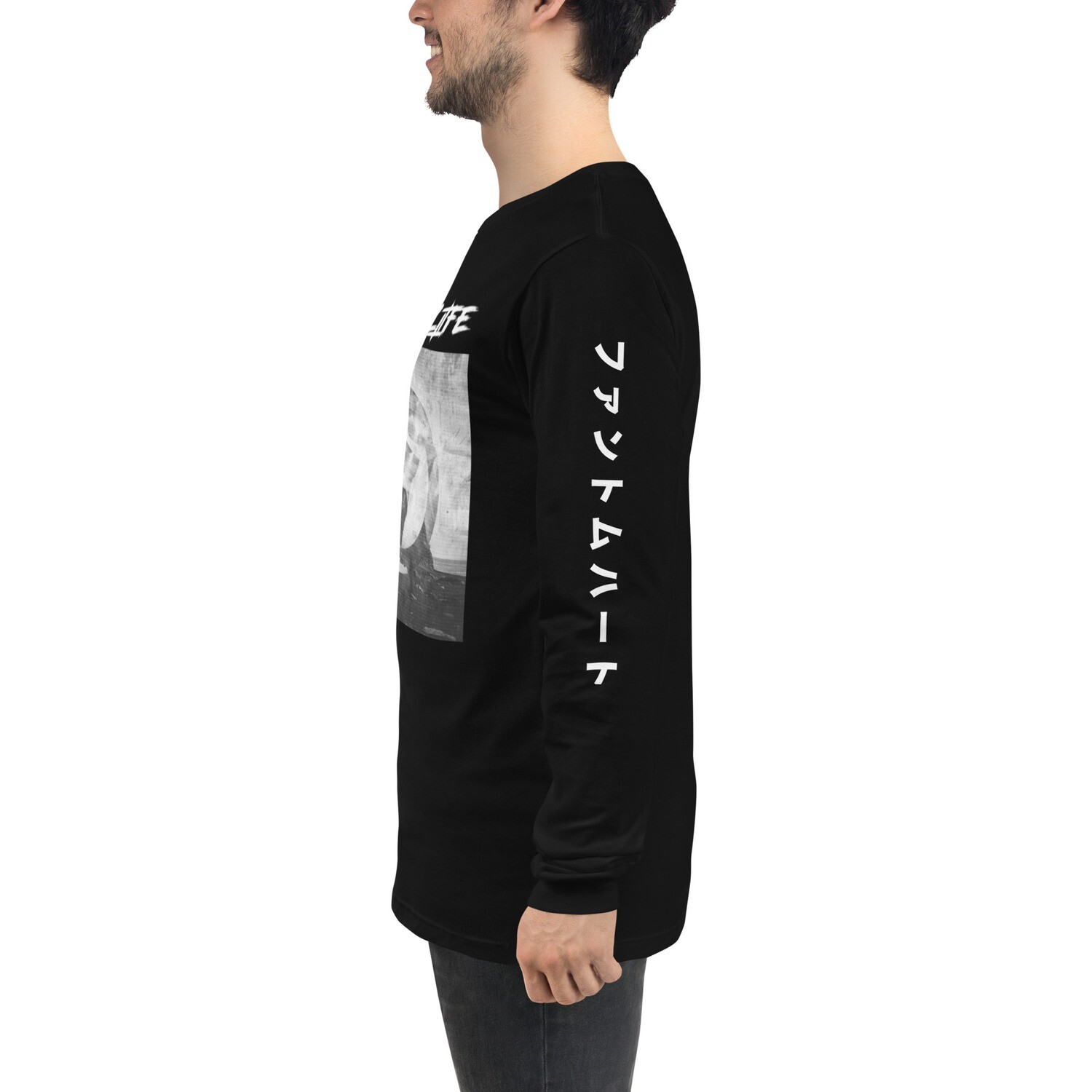 NL Long Sleeve Tee, Color: Black, Size: XS