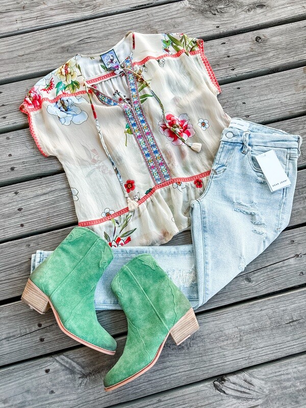 Sakura Paise Blouse