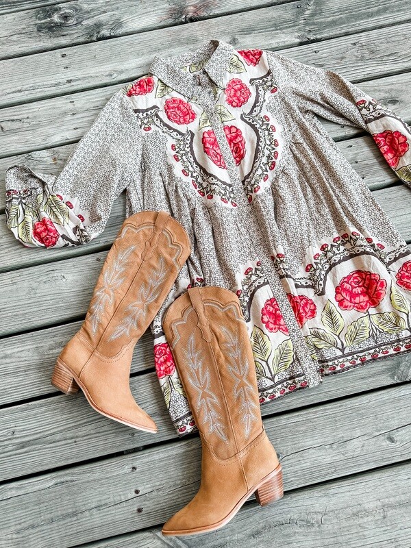 Smell The Roses Dress