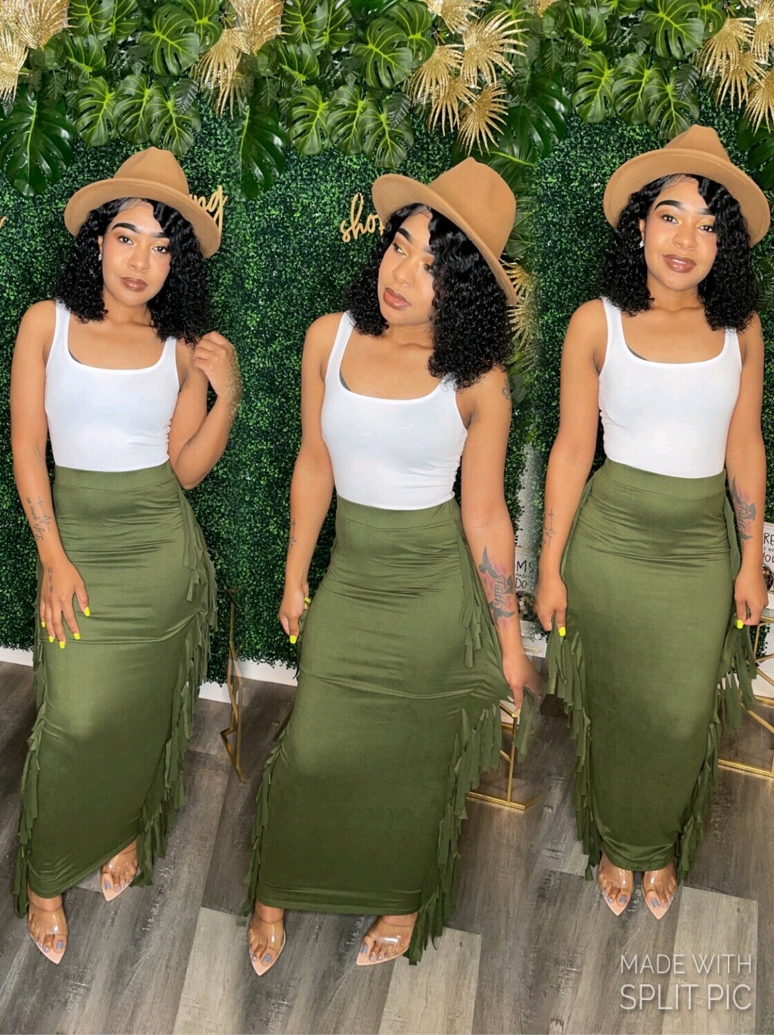 “Boyfriend” skirt