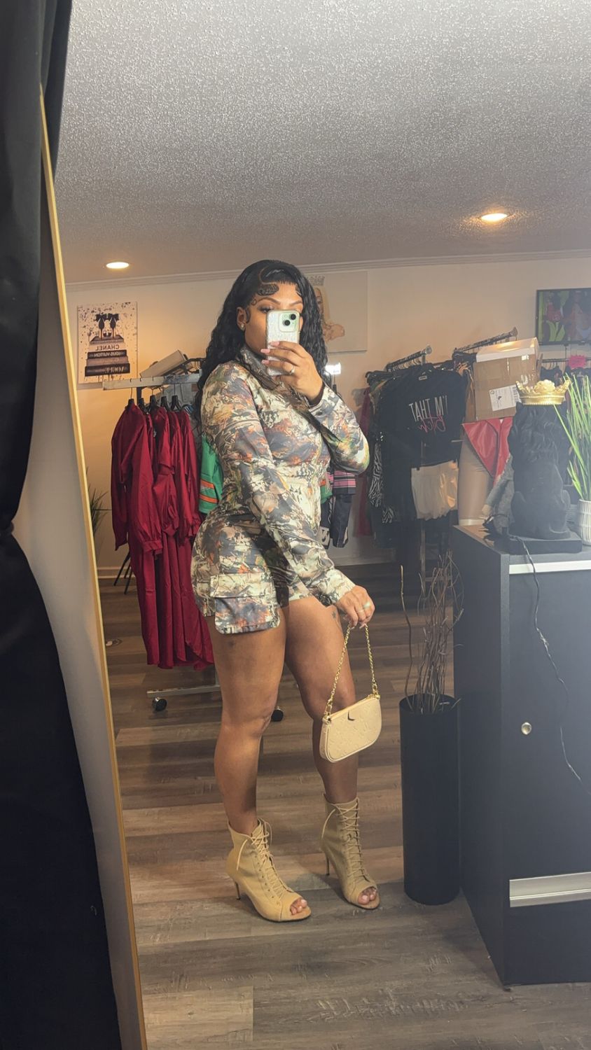Camo jumpsuit