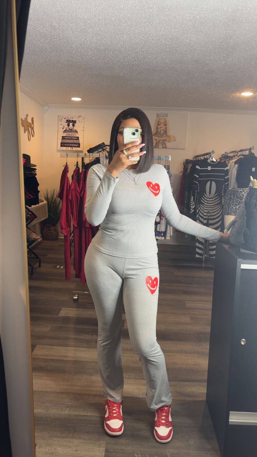 Red hearts