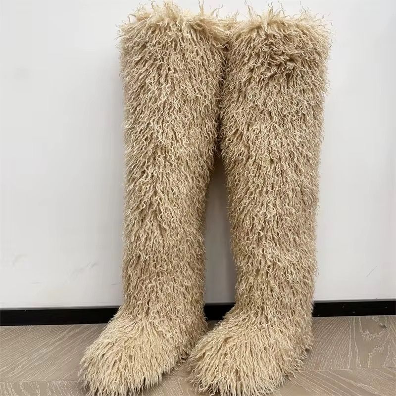 Mongolian Fur Boots