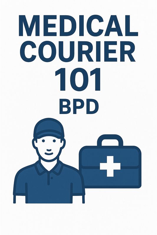 Medical Courier 101