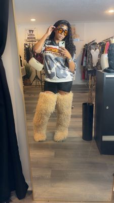 Mongolian Fur Boots
