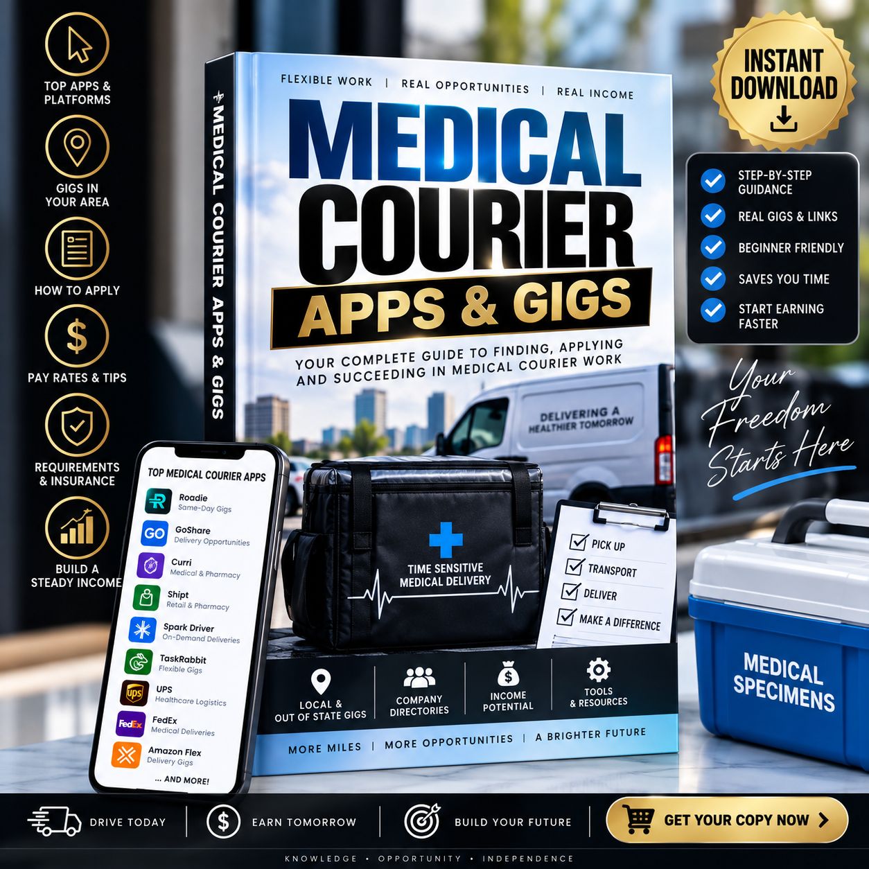 Medical Courier Apps & Gigs