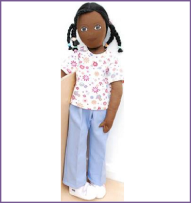 African/Caribbean Doll