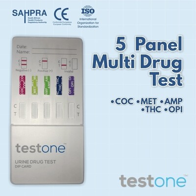 5 Panel Multi Drug Test ( Single Test) 