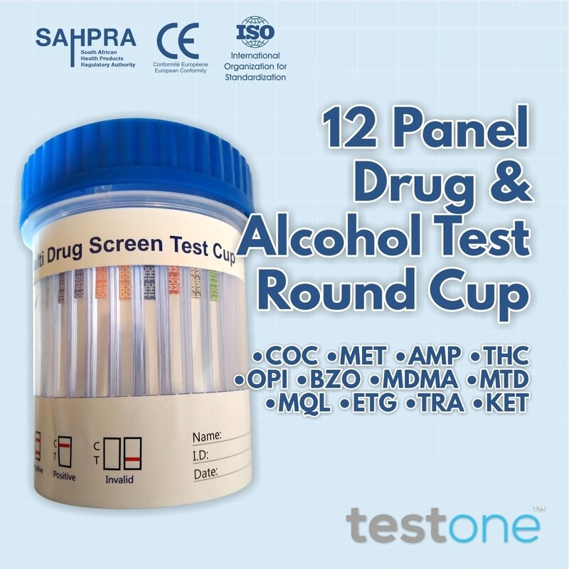 12 Panel Drug & Alcohol Test Cup