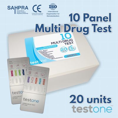 10 Panel Drug &amp; Alcohol Multi Test 20&#39;s