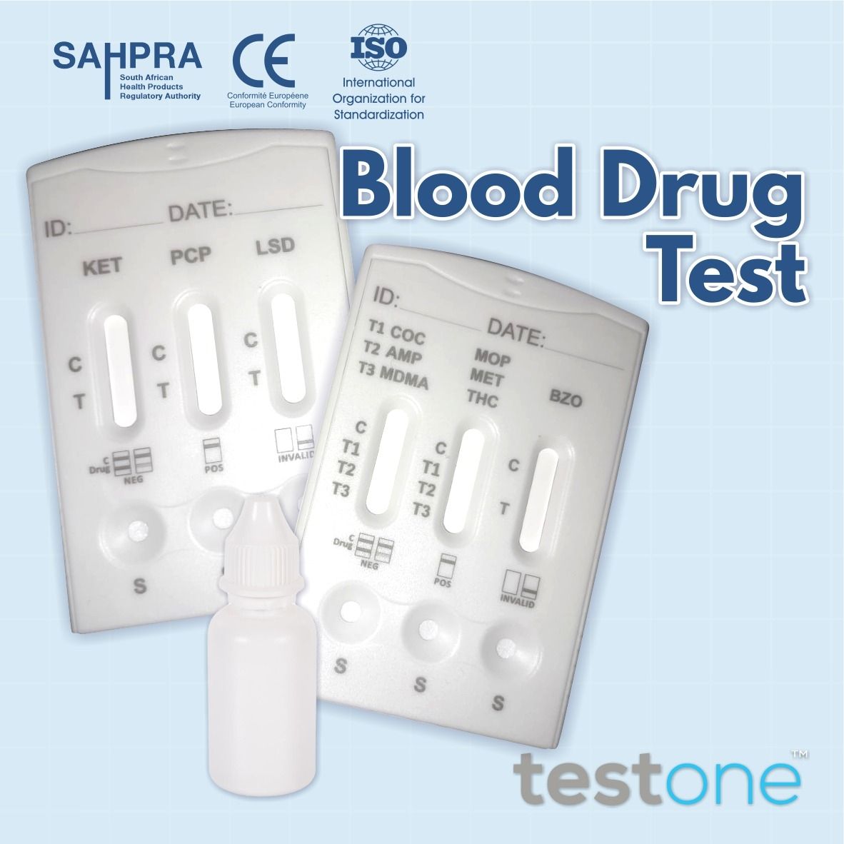 Blood Multi Drug Test - Pack of 5