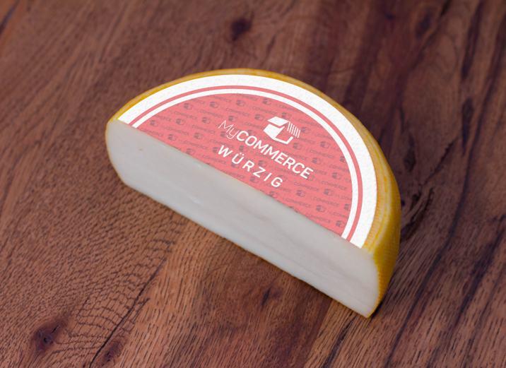 MyCOMMERCE Bergkäse - Würzig