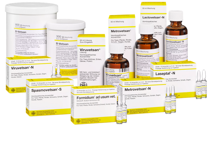 Viruvetsan® N Ampullen und Viruvetsan® Tropfen