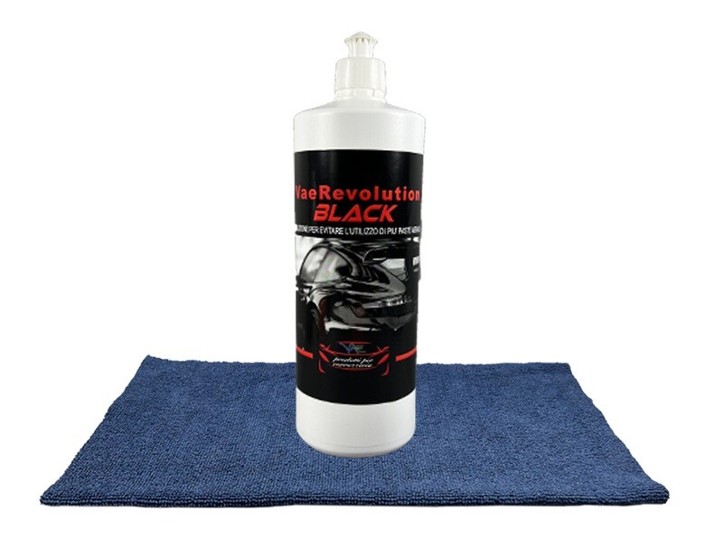 VaeRevolution Black  (500 gr) panno qualità in omaggio