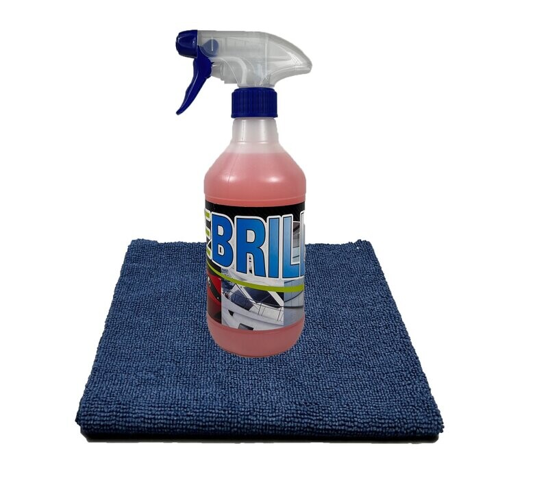 VaeBrill Quick detailer con panno multi fibra Consegna prevista 2/5 giorni lavorativi.