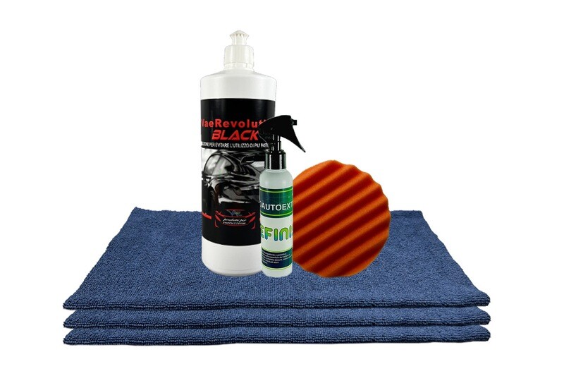 Kit lucidatura VaeRevolution Basic Black (Tampone per platorello 125/135)