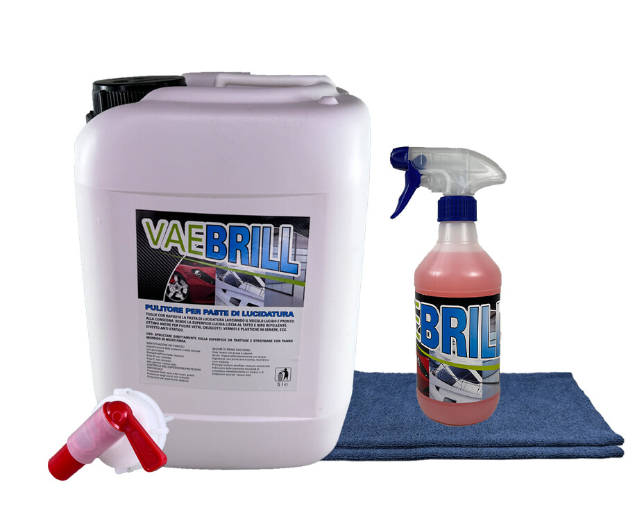 VaeBrill Quick detailer tanica da 5 lt +1/5 lt