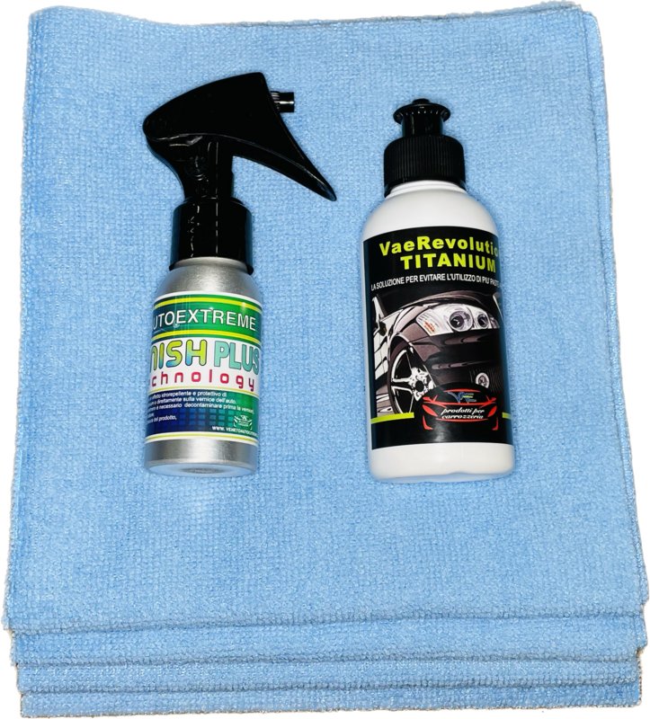 KIT LUCIDATURA E PROTEZIONE ALLUMINIO  (BAULETTO)