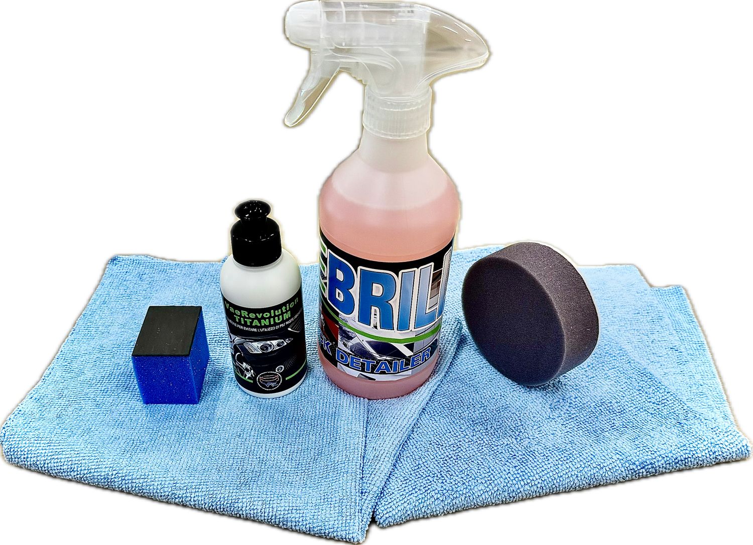 KIT LUCIDATURA MANUALE RIGO (elimina segni e rigature superficiale dalla vernice)