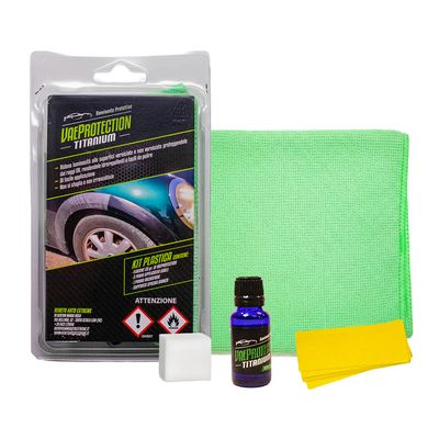 Kit rigenera plastiche VaeProtection Titanium                                           Confezione da 20gr (quantitativo sufficiente per le plastiche di 1-2 auto)